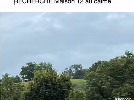 recherche maison t2 au calme