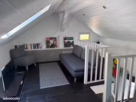 a louer entre annecy et genève maisonette indépendante meublée de 37m2 avec terrasse et pl