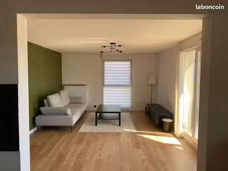 appartement meublé 70m2 - balcon - garage - thionville