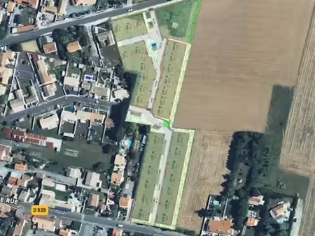 vente terrain 390 m² à forges (17290)  56 000 €