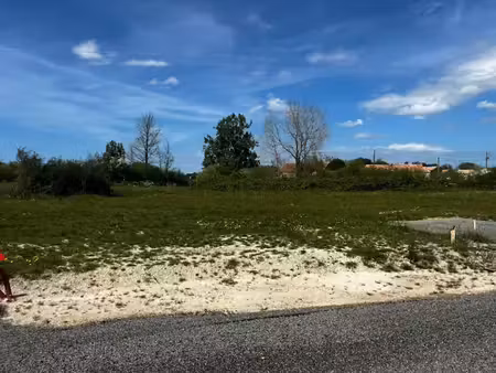vente terrain 405 m² à l'aiguillon-sur-vie (85220)  68 900 €