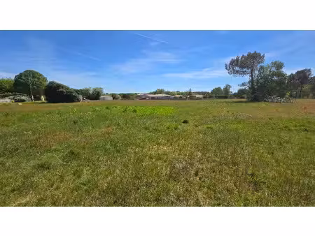 vente terrain 500 m² à aubie-et-espessas (33240)  77 000 €