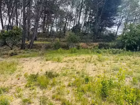 vente terrain 450 m² à peynier (13790)  270 000 €