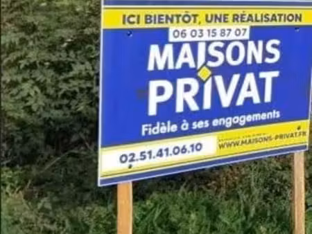 vente terrain 807 m² à la roche-sur-yon (85000)  104 500 €