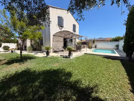 maison 4 pièces avec piscine à vendre à istres  quartier trigance