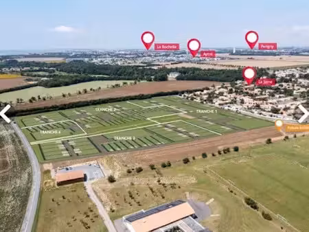 vente terrain 356 m² à la jarne (17220)  150 000 €