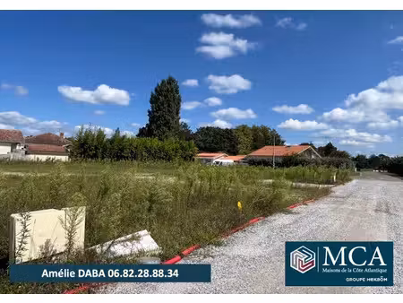 vente terrain 555 m² à bénesse-maremne (40230)  206 000 €