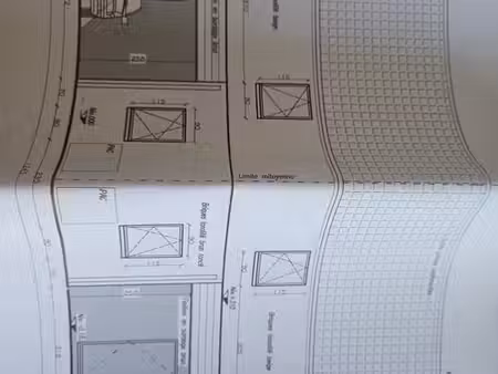 terrain à bâtir 767m²+permis octroyé pour 2 maisons