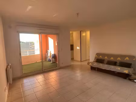location meublée appartement 1 pièce 28.95 m² à lunel (34400)  544 €