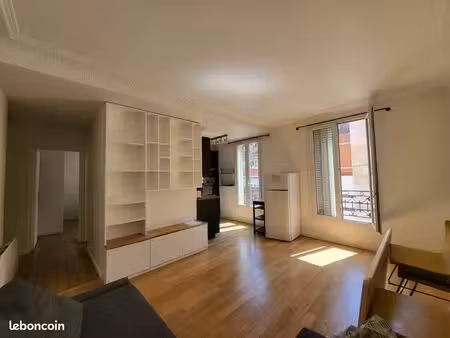 location meublées t2  44 m2 aligre / diderot