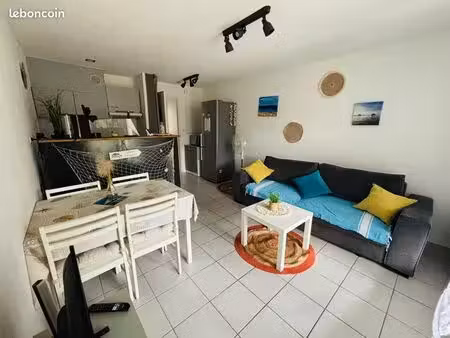t2 meublé piscine le teich