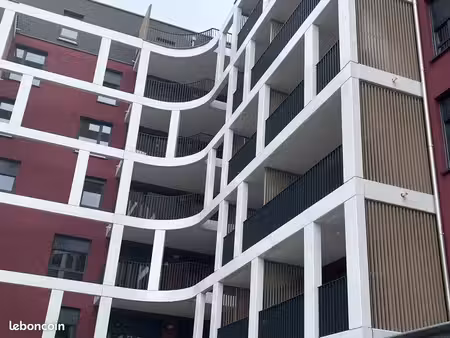 appartement t3 récent 60m2 proche gare+balcon+garage