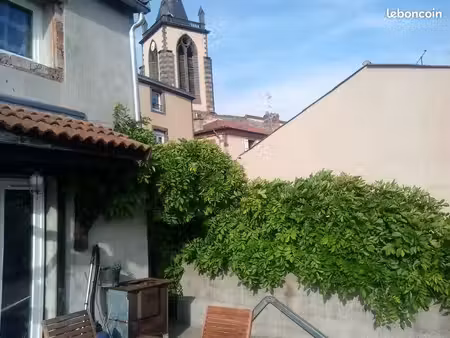 ancien moulin spacieux  traversant avec terrasse et jardin