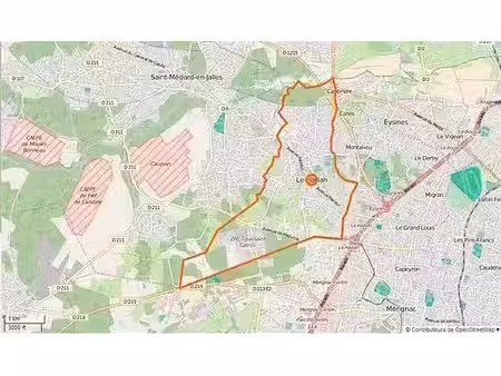 location appartement 1 pièce à le haillan (33185)  515 €