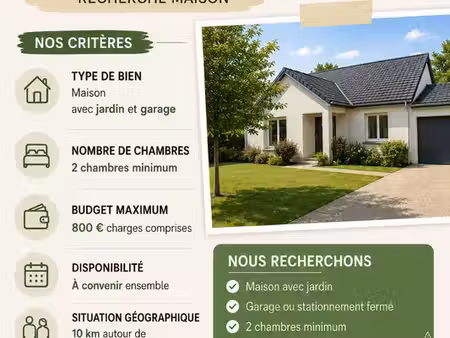 recherche maison à louer