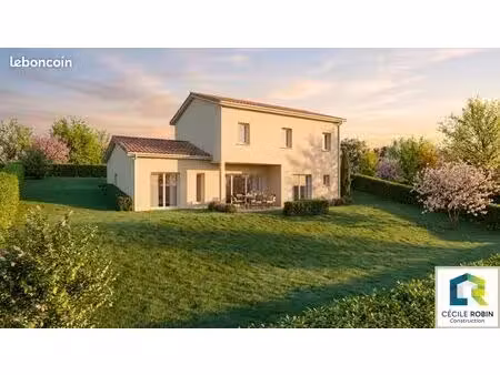 projet de construction d'une maison 110 m² avec terrain à saint-georges-de-reneins (69)