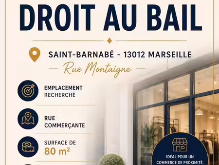 droit au bail saint-barnabe 13012