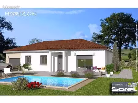 maison 92 m² avec terrain à saint-andre-sur-vieux-jonc (01)