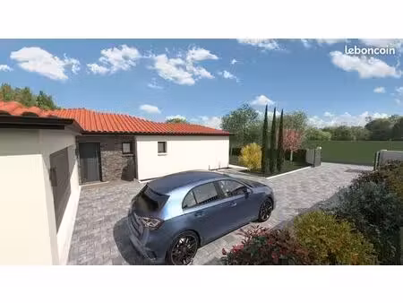 projet de construction d'une maison 130m² + garage double à lentilly (69)