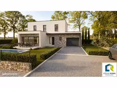 projet de construction d'une maison 120 m² avec terrain à rance (01)