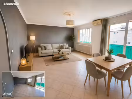 t3 de 90m2 quartier pont de bois