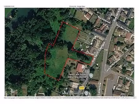 rare – terrain de 7 000 m² avec partie constructible – chivres-val (02)