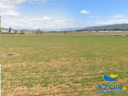 terrain 406 m² les mees