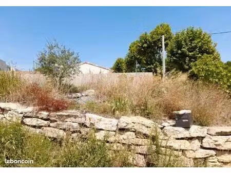 terrain constructible a vendre