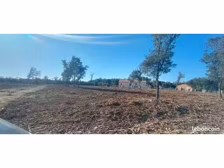 terrain 1 070 m² orgnac l aven