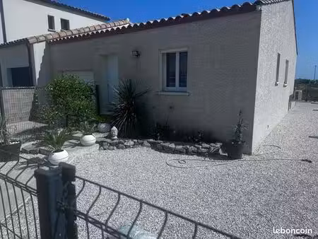 maison quasi neuve à un km de la plage