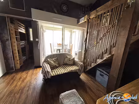 appartement t2 + cabine