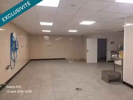 local professionnel équipé pour activité traiteur/restauration à emporter + appartement
