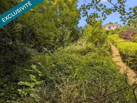 terrain constructible 926 m² sur les hauteurs de salins les bains ( jura)