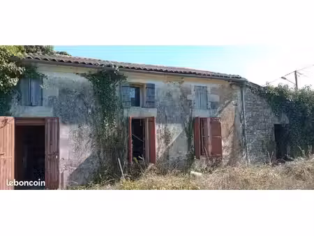 maison à rénover 60 m2 avec bati 180m2