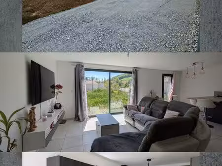 maison t4 de 93 75 m² (2023) – 3 chambres – garage – terrain d'environ 700 m² – lotissemen