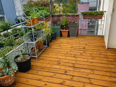 t4 de 93 m² - dernier étage - grande terrasse - 2 parkings - toulouse tibaous