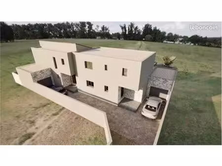 projet immobilier prêt à construire - 2 villas avec permis purgé - bezouce