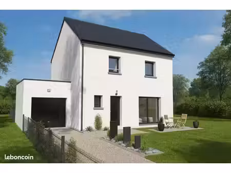 projet de construction d'une maison 85 m² avec terrain à ploneour-lanvern (29)