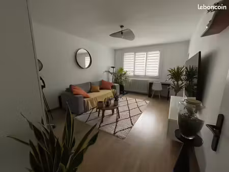 appartement t2 rénové de 50m² avec balcon sud-ouest  cave et parking  jolimont/soupetard