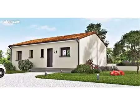 projet de construction d'une maison 74 m² avec terrain à cintegabelle (31) au prix de 2114