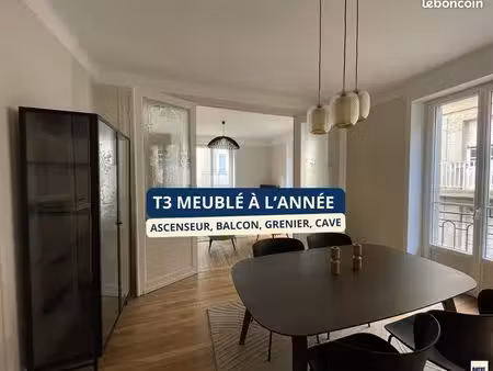 appartement 3 pièces 75 m²