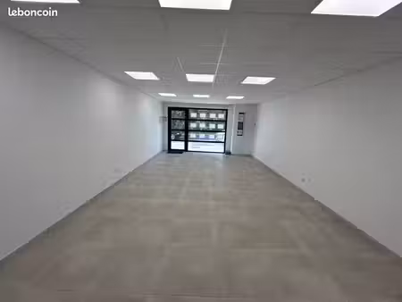 local commercial 54 m2 axe principal