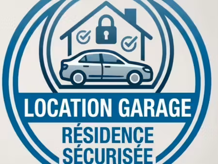 loue garage 40e/sem jusqu'au 29 aout