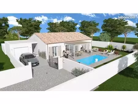 projet de construction d'une maison 75 m² avec terrain à bassan (34)