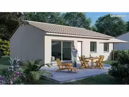 projet de construction d'une maison 51 m² avec terrain à gignac (34)