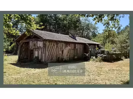bourriot-bergonce - a renover - batiment + dépendances - 8000m2