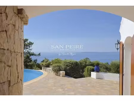 viager - villa vue mer panoramique aux issambres