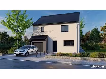 projet de construction d'une maison 103.45 m² avec terrain à artannes-sur-indre (37)