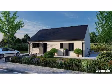 projet de construction d'une maison 76.5 m² avec terrain à artannes-sur-indre (37)