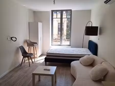 studio 29m² neuf & meublé d'exception – centre-ville - clim  buanderie & congélateur